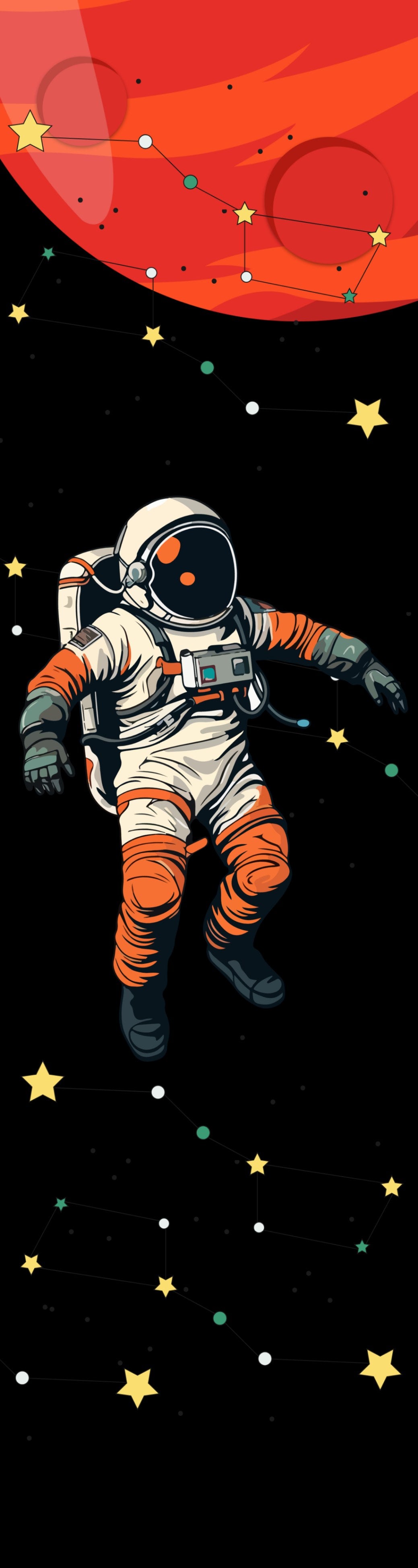 “Lost in Space” Astronaut Bookmark