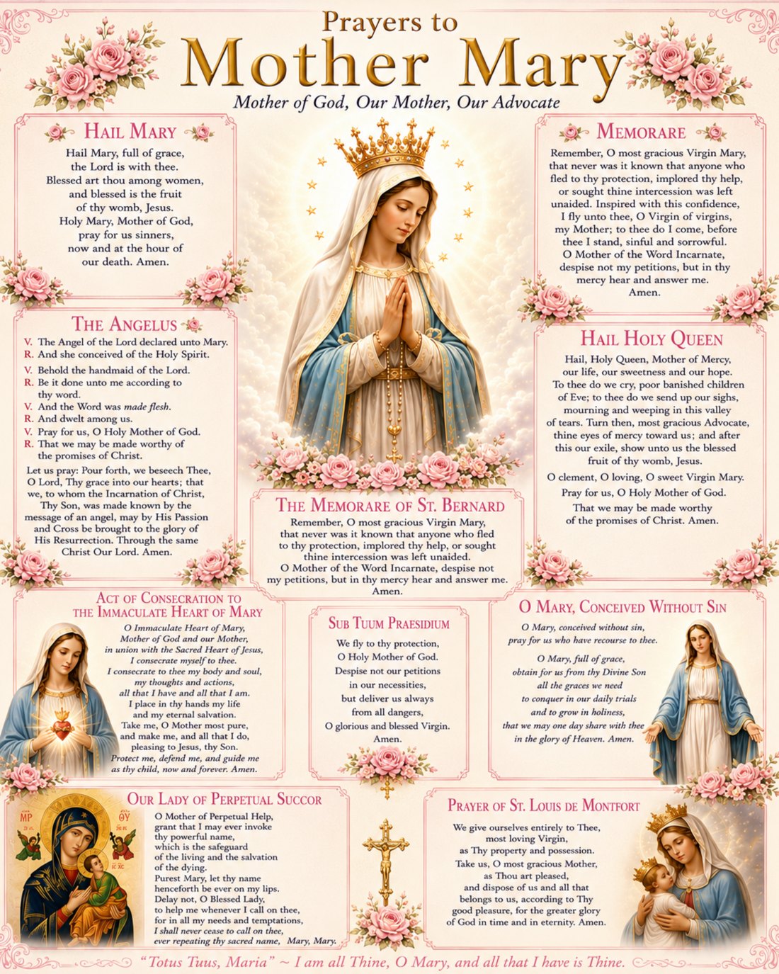 Prayers to Mother Mary