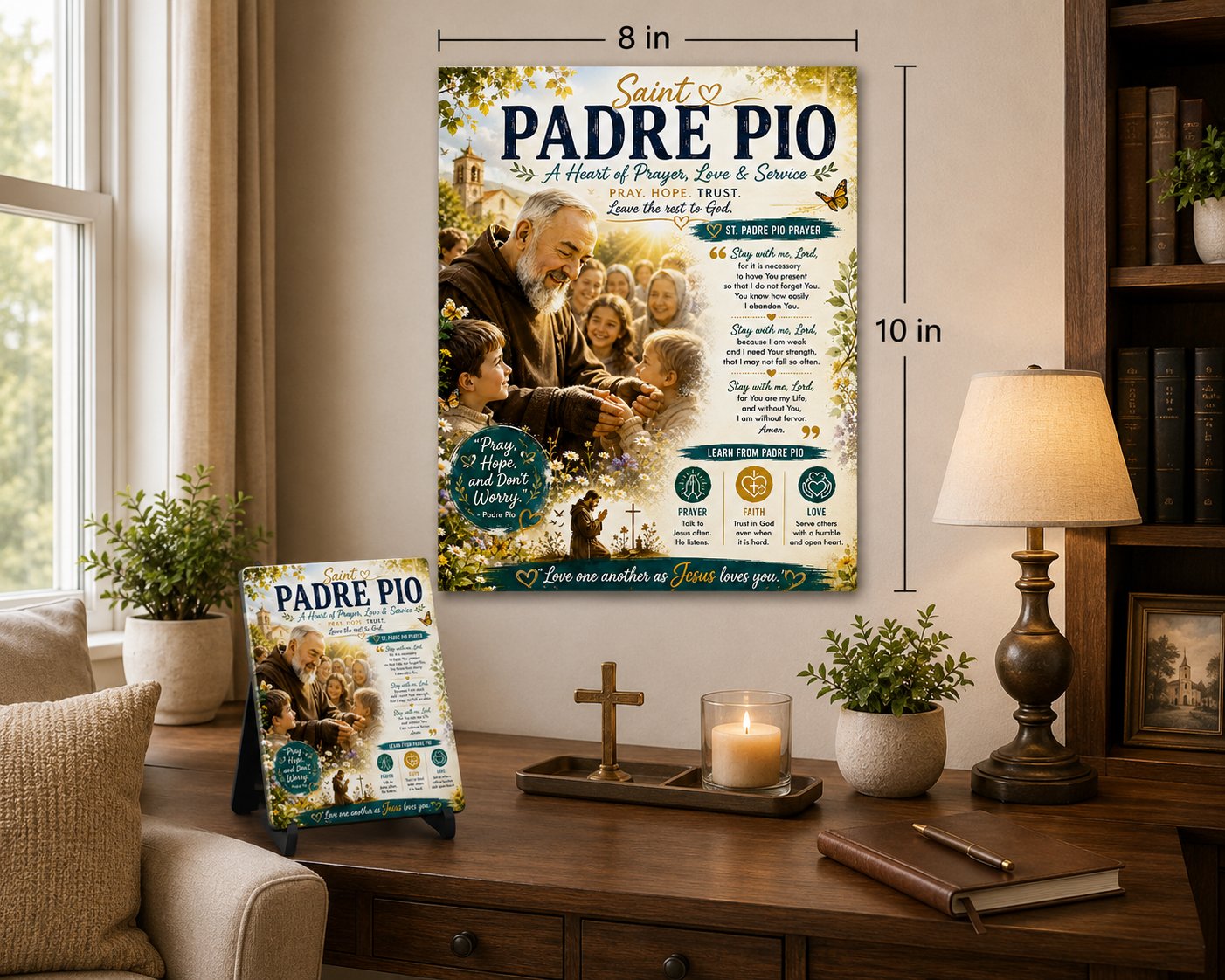St. Padre Pio — A Heart of Prayer, Love & Service