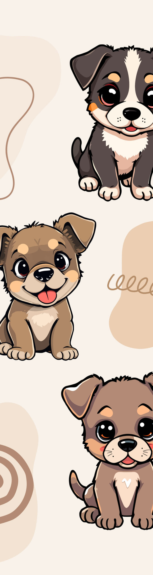 Puppy Pals Aluminium Bookmark