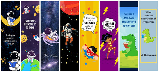 Curiosity Bookmarks — Out of This World (Set of 8)