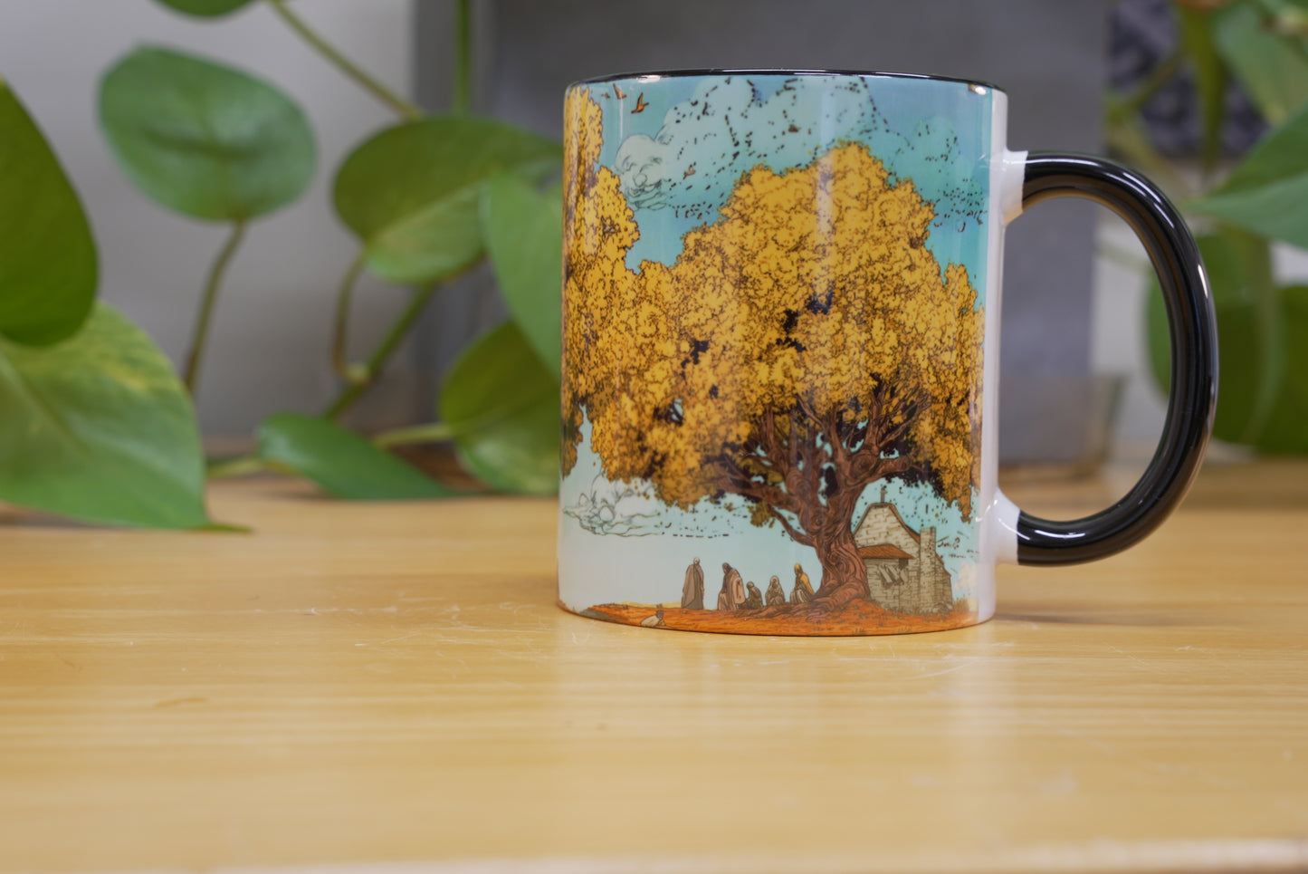 Mustard Seed Parable Mug – 11oz / 15oz Christian Faith Coffee Mug – Inspirational Sublimated Bible Gift