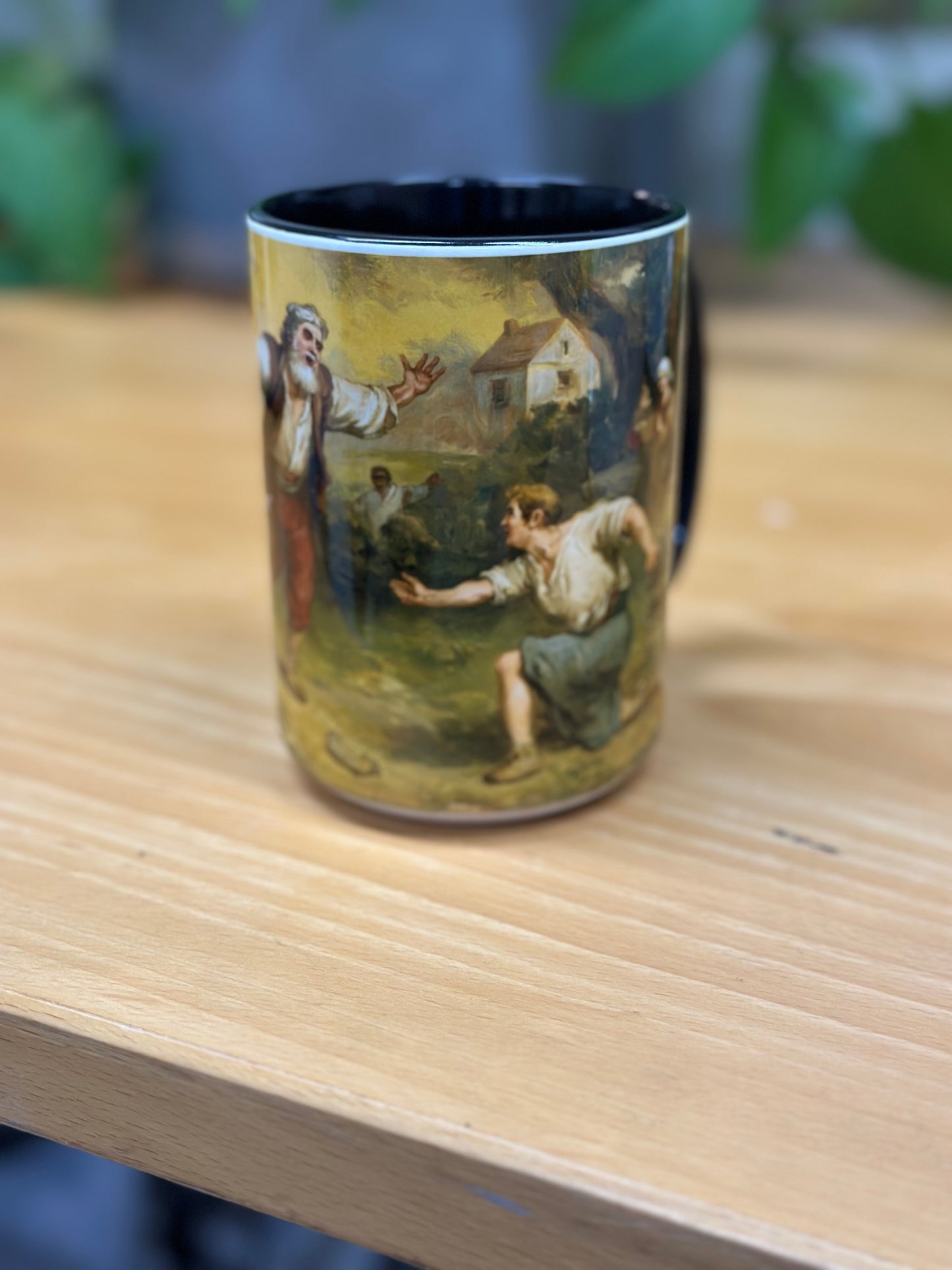 Prodigal Son Parable Mug – 11oz / 15oz Christian Sublimated Coffee mug – Inspirational Bible Story Gift