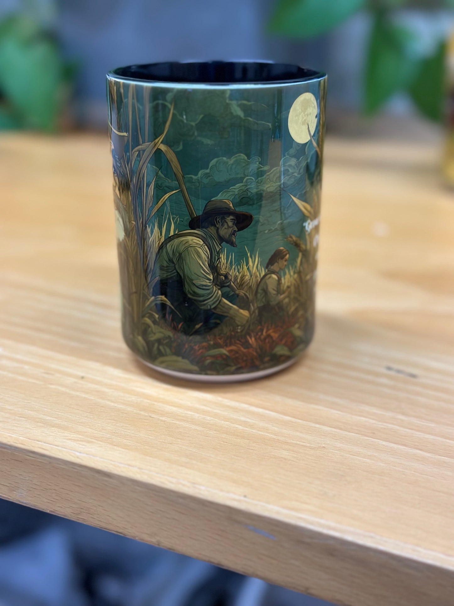 Parable of the Weeds Mug – 11oz / 15oz Christian Coffee Mug – Full Wrap Sublimated Bible Teaching Gift