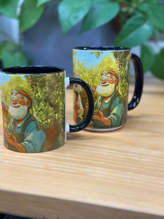 Workers in the Vineyard Parable Mug – 11oz / 15oz Full Wrap Sublimated Christian Coffee Mug – Bible Gift
