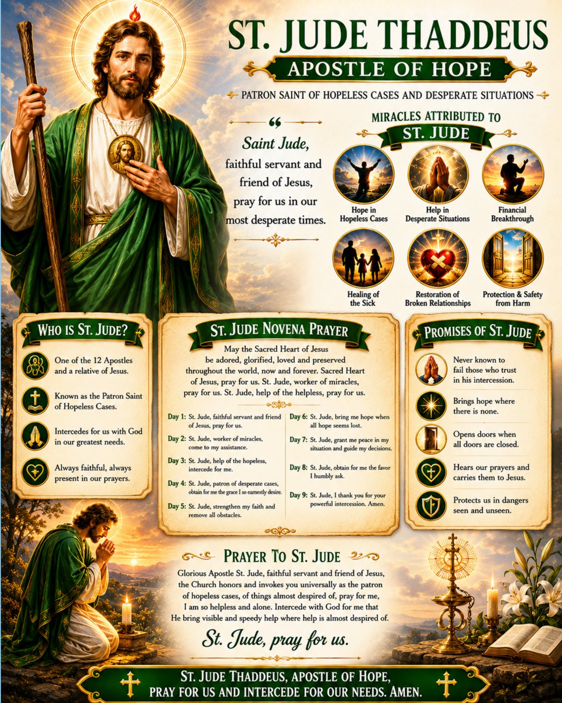 St. Jude Thaddeus, Apostle of Hope