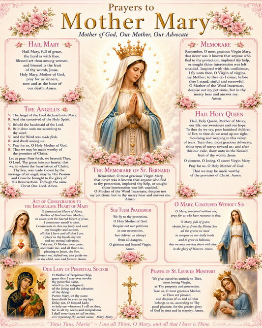 Prayers to Mother Mary