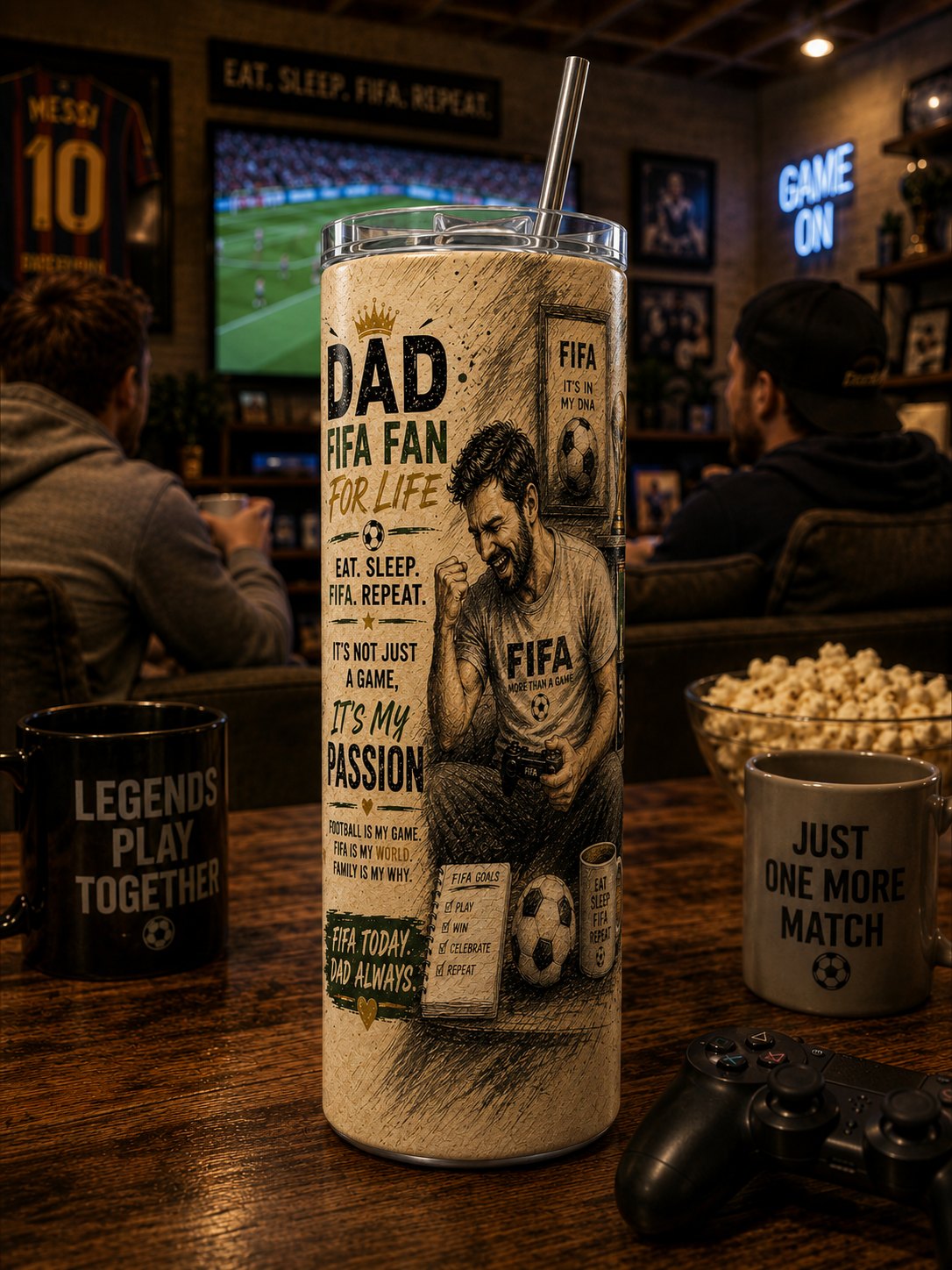 Dad — FIFA Fan for Life Tumbler