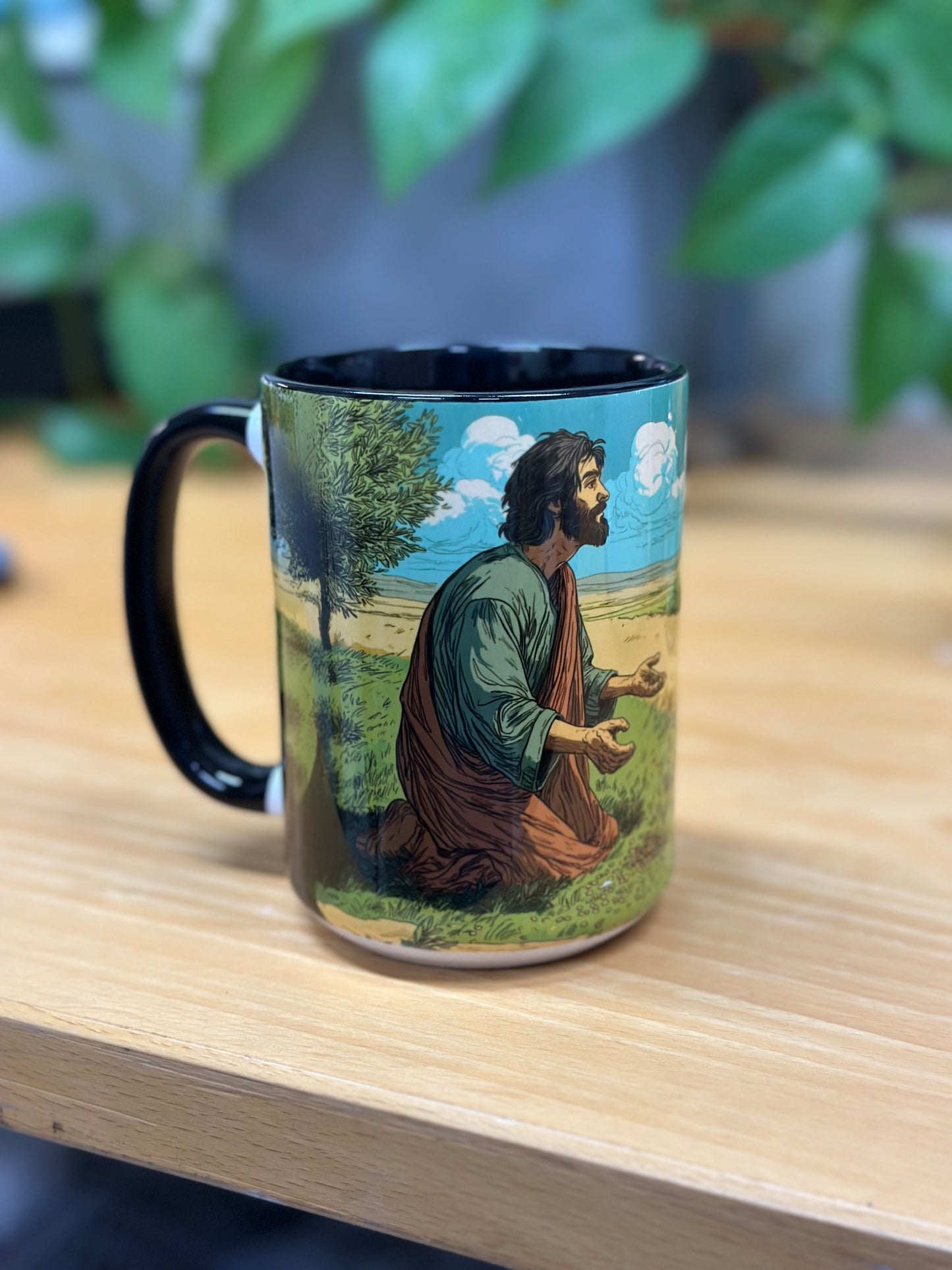 Parable of the Sower Mug – 11oz / 15oz Christian Coffee Mug– Full Wrap Sublimated Bible Story Gift